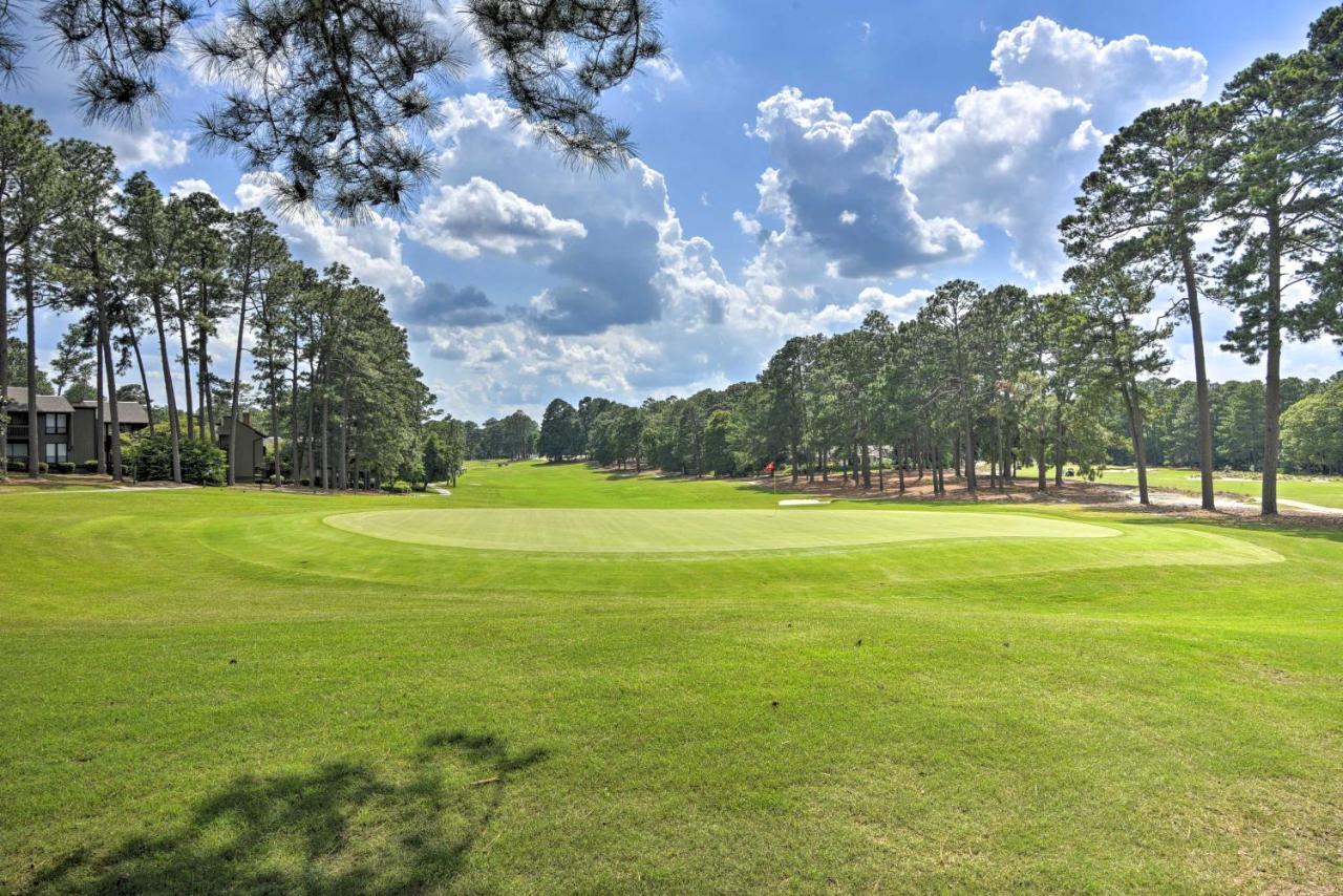 Quiet Pinehurst Condo With Patio On Golf Course! Exterior photo