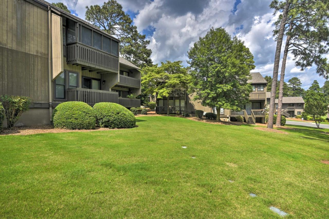 Quiet Pinehurst Condo With Patio On Golf Course! Exterior photo